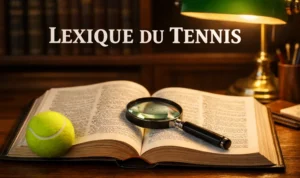 Lexique paris tennis glossaire termes vocabulaire