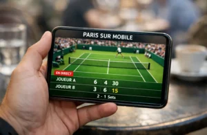 Paris tennis mobile smartphone application live betting