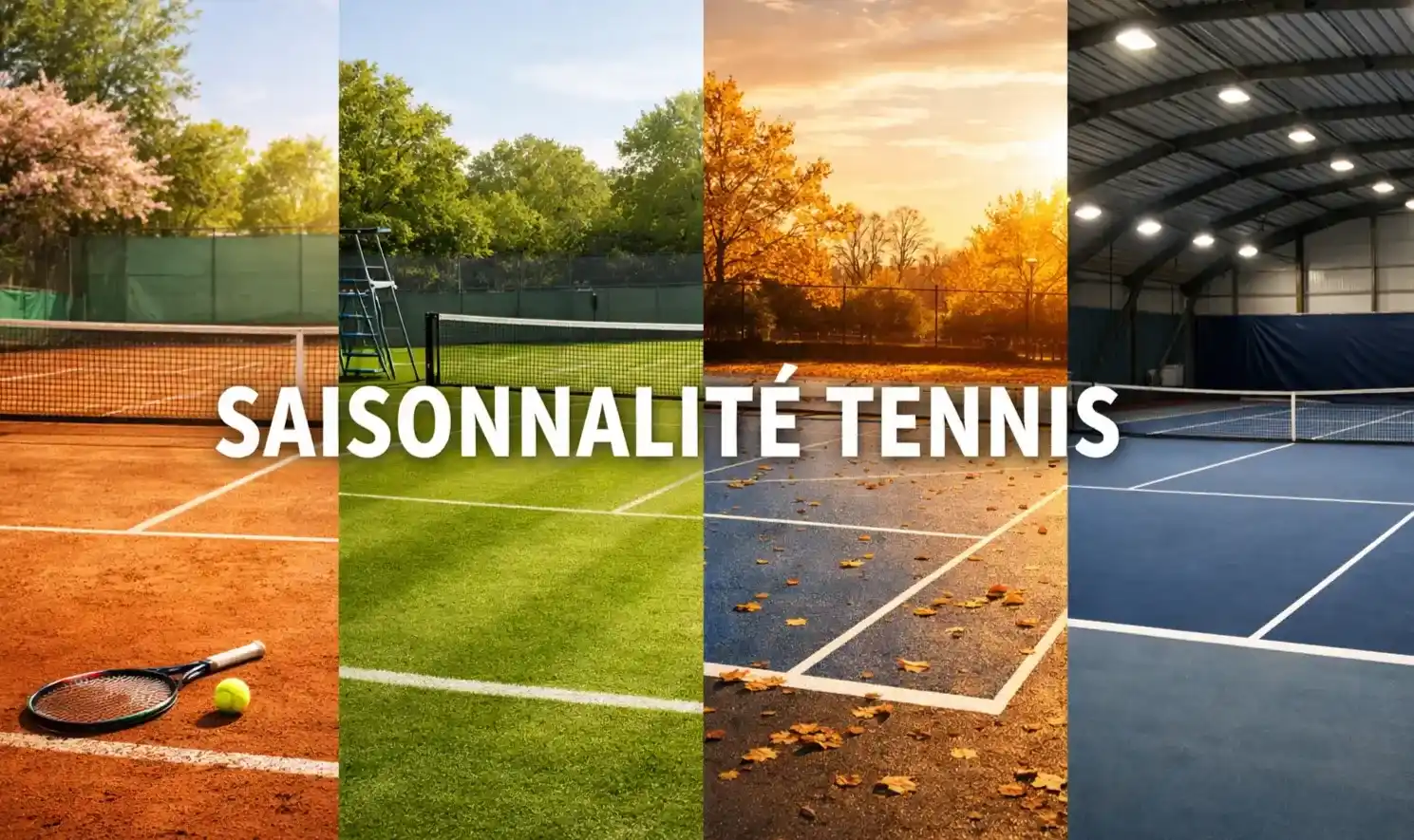 Saisonnalité tennis calendrier saison impact paris sportifs